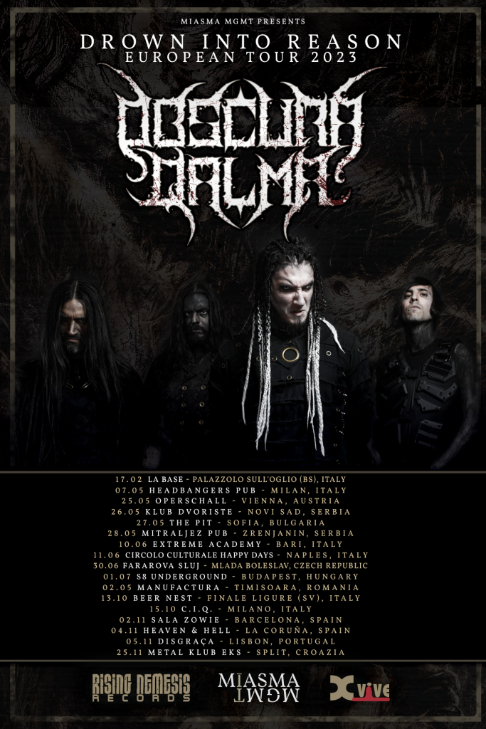 Obscura Qalma-European Tour 2023